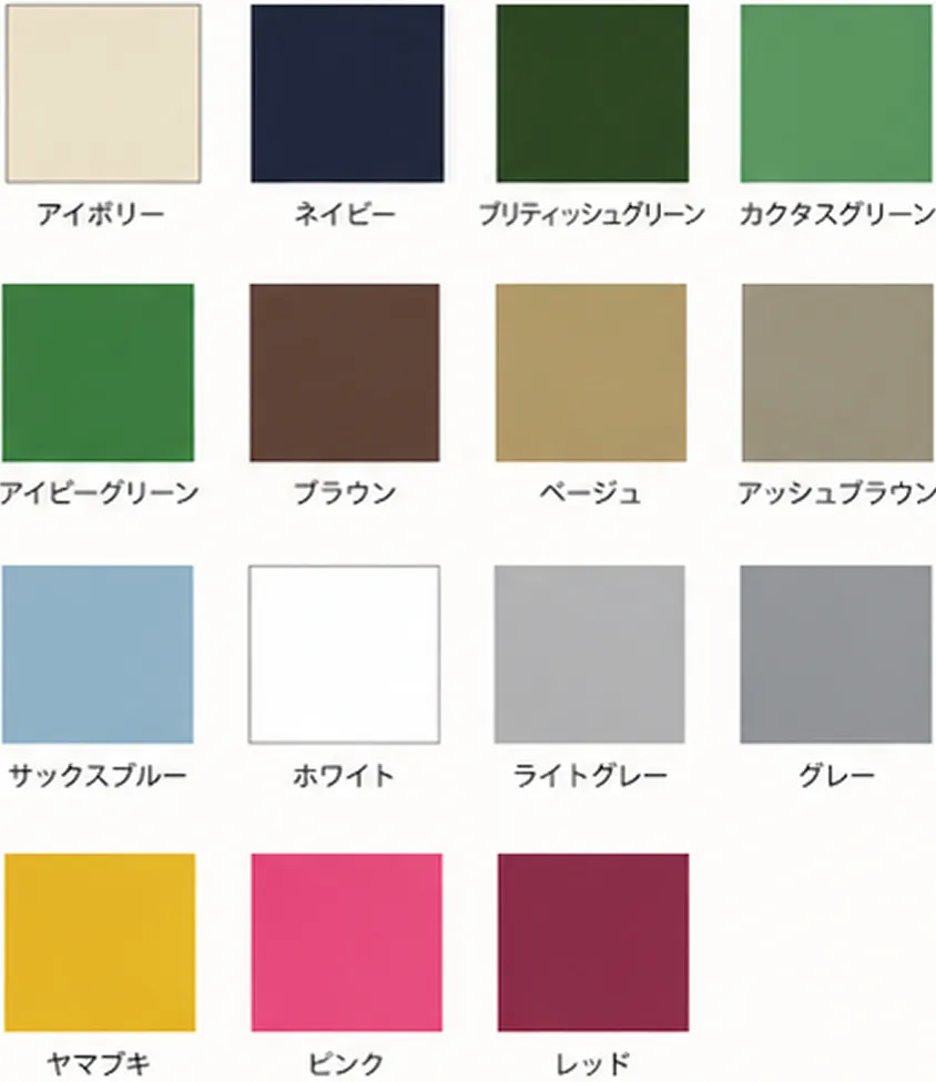 カラー展開